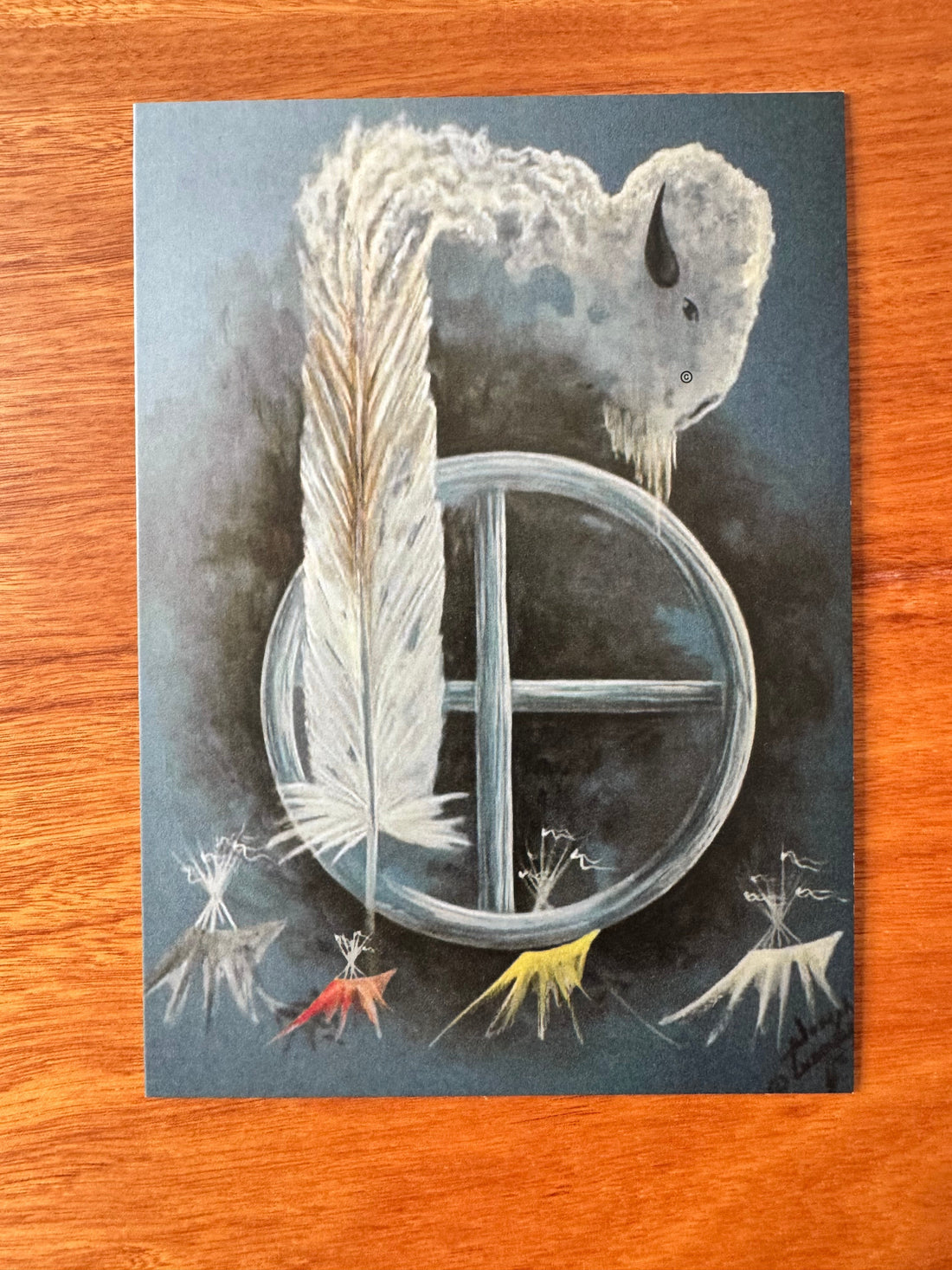 Through Color and Spirit: Honoring Joseph Chamberlain at Native American Greeting Cards.
